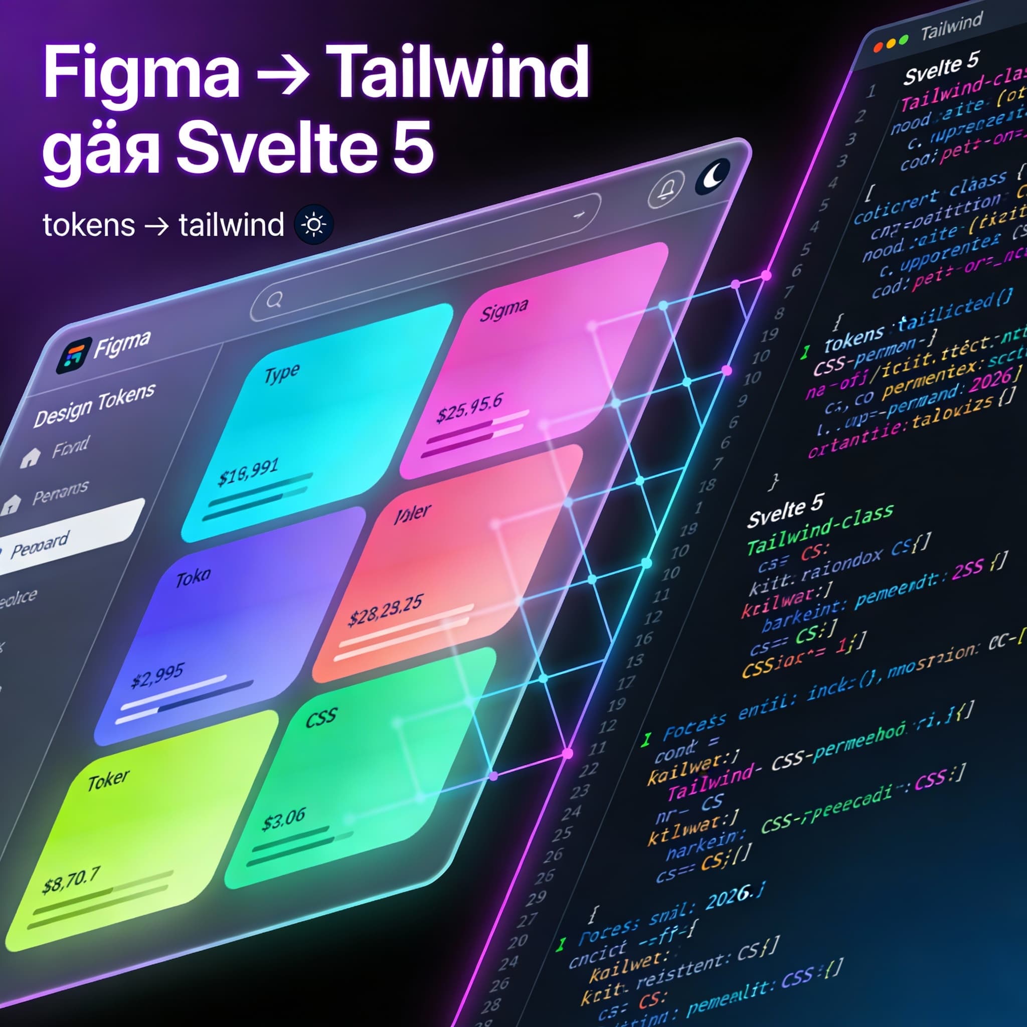 Figma → Tailwind: плагин для Svelte 5 и ИИ-кодинга