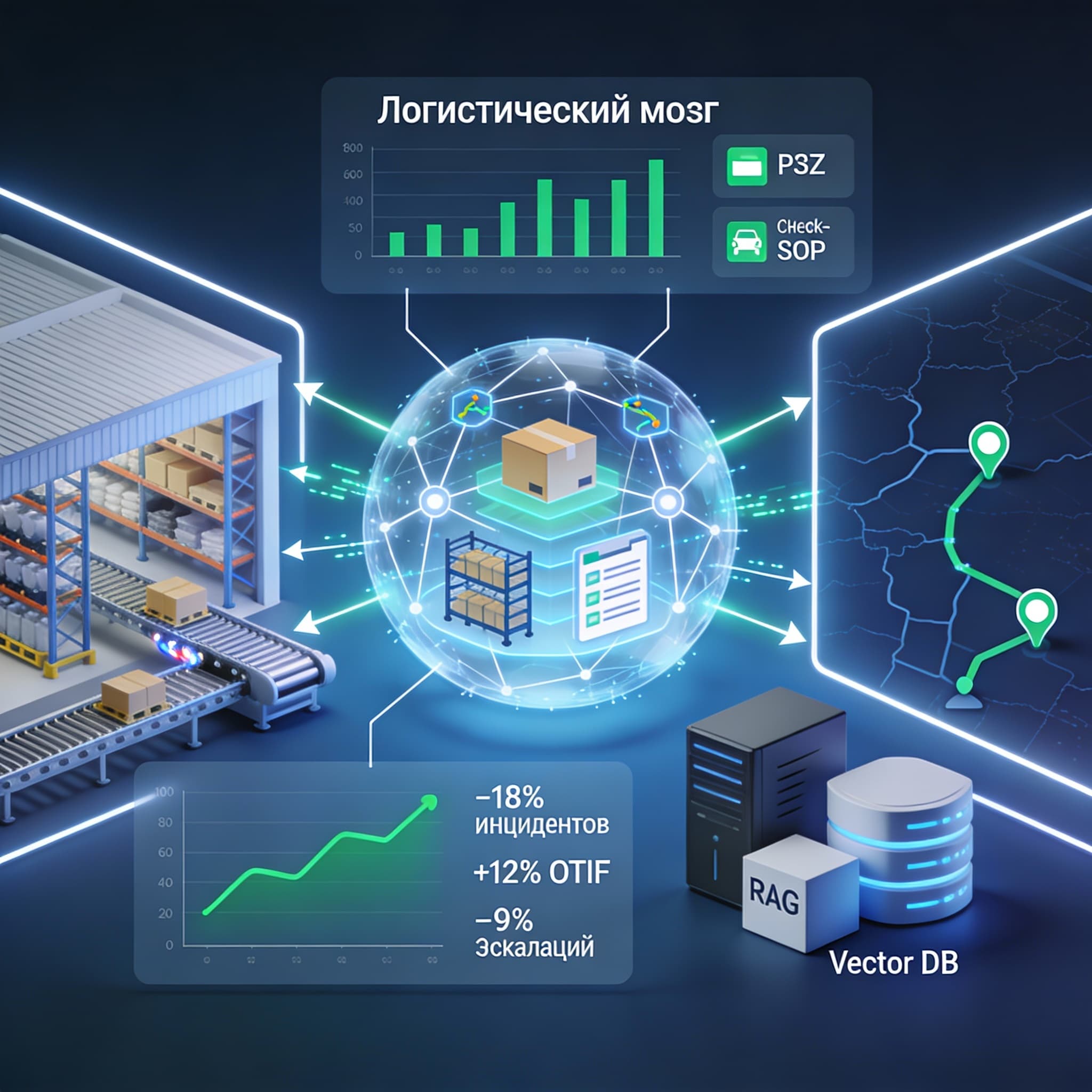 Ozon ускорил логистику с RAG и Qdrant: кейс 2025