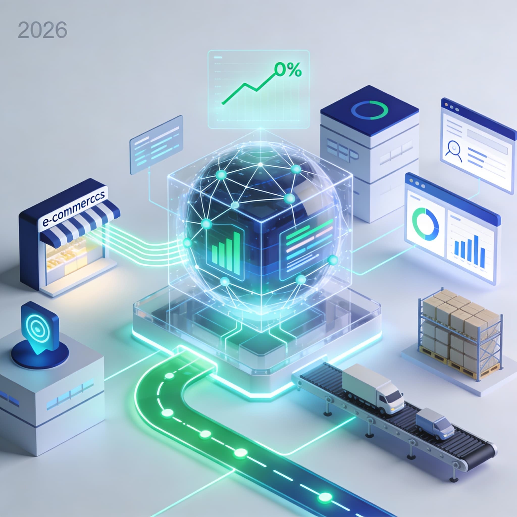 ИИ в бизнесе 2026: кейсы e-commerce и логистики