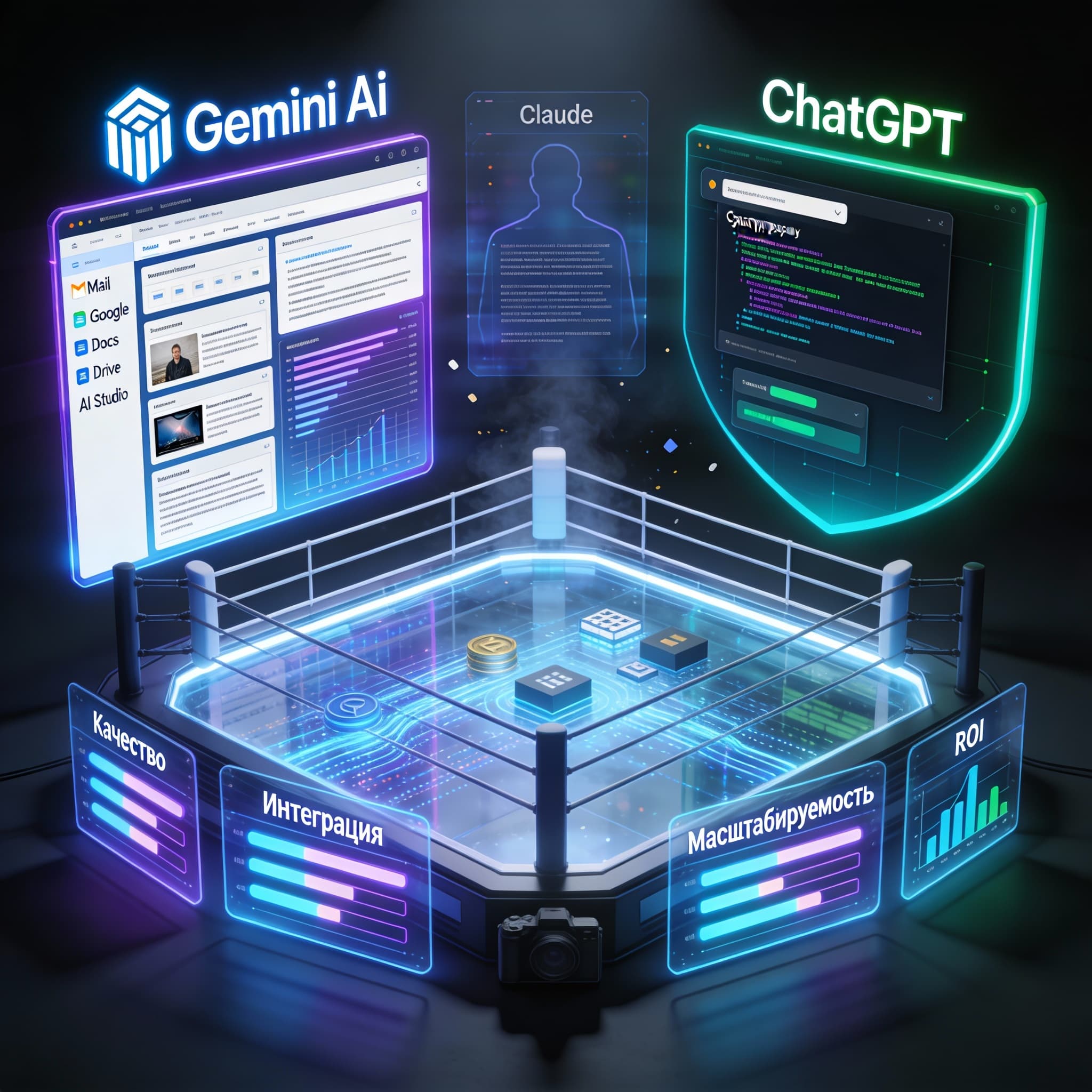 Gemini AI 2026: гид по версиям и битве с ChatGPT